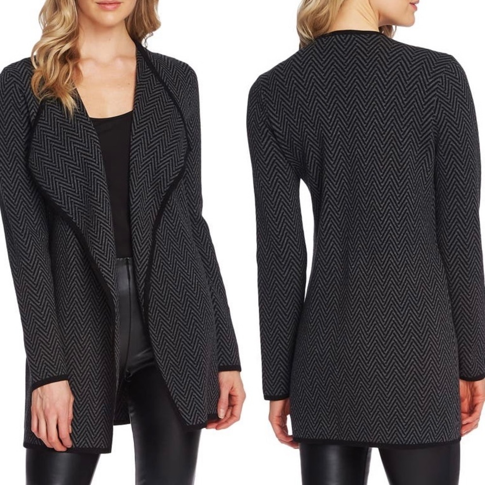 NWOT Vince Camuto drape front sweater